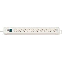 Brennenstuhl Premium-Line extension socket 10-way 10-voudige stekkerdoos Wit, 10x stekker, 1952200100