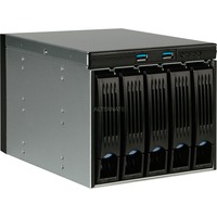 Chenbro StorageKit 3x 5,25" naar 5x 3,5" inbouwframe Zwart