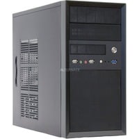 Chieftec CT-01B mini tower behuizing Zwart | 3x USB-A
