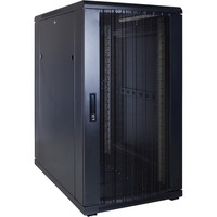 DSI 22U serverkast met geperforeerde deur - DS6022PP server rack Zwart, 600 x 1000 x 1200mm