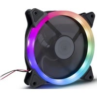 Inter-Tech Argus RS-051 RGB case fan Zwart, 2-pins fan-connector