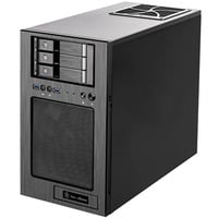 SilverStone SST-CS330B midi tower behuizing Zwart | 2x USB-A