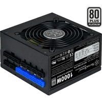 SilverStone SST-ST1000-PTS 1000W voeding Zwart, 8x PCIe, Kabel-Management