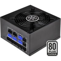 SilverStone SST-ST85F-PT, 850 Watt voeding Zwart, 4x PCIe, Full kabelmanagement