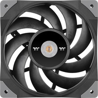Thermaltake Toughfan 12 high static pressure radiator fan case fan Zwart, 4-pins PWM fan-connector