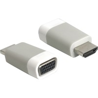 DeLOCK HDMI naar VGA adapter Grijs