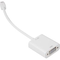 Sharkoon Mini-DisplayPort naar VGA adapter Wit, 15 centimeter