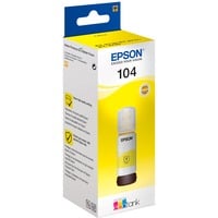 Epson 104 EcoTank inkt C13T00P440, Geel