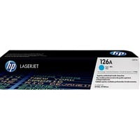HP 126A cyaan LaserJet tonercartridge (CE311A) Turquoise, Cyaan, Retail