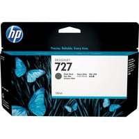 HP 727 Inktcartridge B3P22A, Mat Zwart