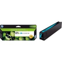 HP 971XL OfficeJet Cartridge inkt CN626AE, XL, Cyaan, Retail