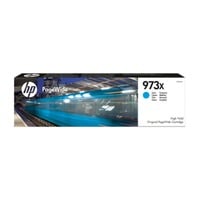 HP 973X Originele PageWide Cartridge inkt F6T81AE, High Yield, Cyaan