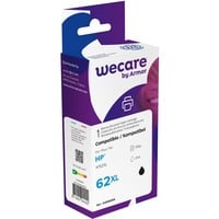  WeCare Cartridge HP 62XL Zwart inkt 