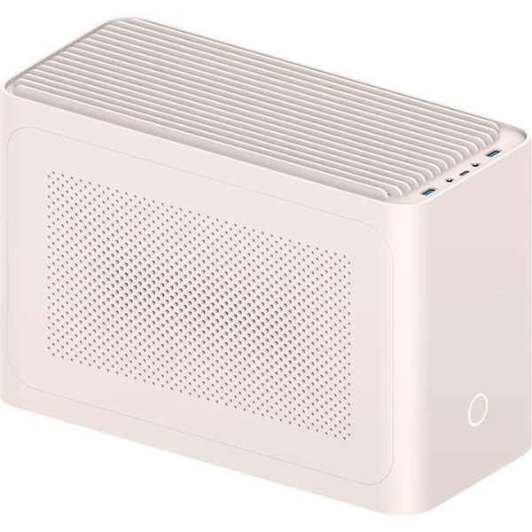 IQUNIX ZX-1 Air Cooling HTPC behuizing Crème | 2x USB-A | 1x USB-C