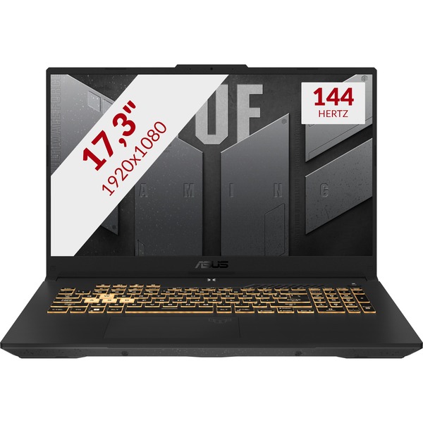 ASUS TUF Gaming F17 FX707ZM-HX068W 17.3" gaming laptop Grijs | i7 ...