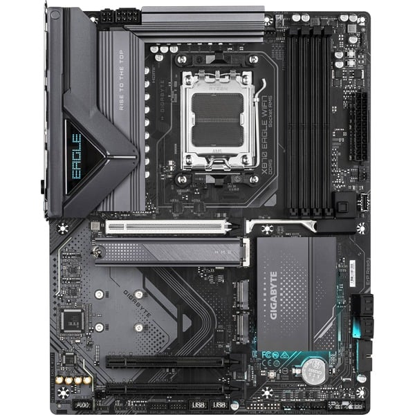 Gigabyte B650 GAMING X-moederbord - Ondersteunt AMD Ryzen 8000 CPU's, 8 2 2 fasen digitaal VRM, tot 8000MHz DDR5, 3xPCIe 4.0 M.2, 2.5GbE LAN, USB 3.2 Gen 2