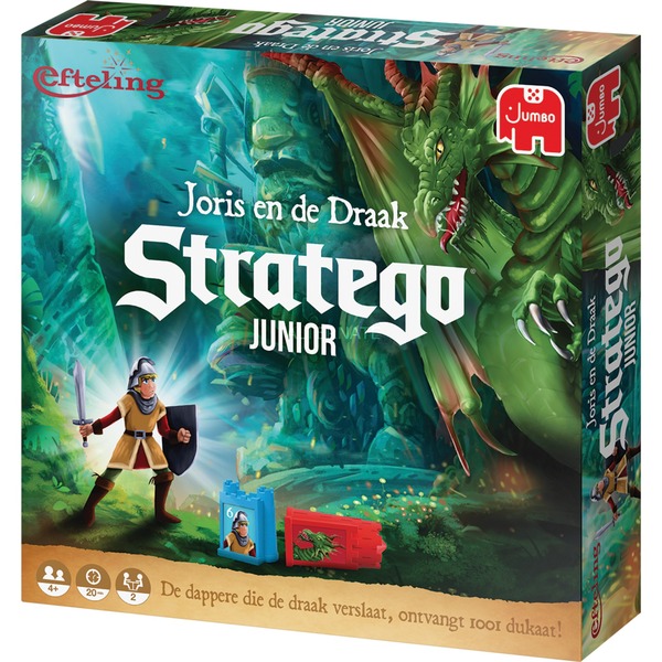 vertrouwen dinsdag gelijkheid Jumbo Stratego Junior Efteling - Joris en de Draak