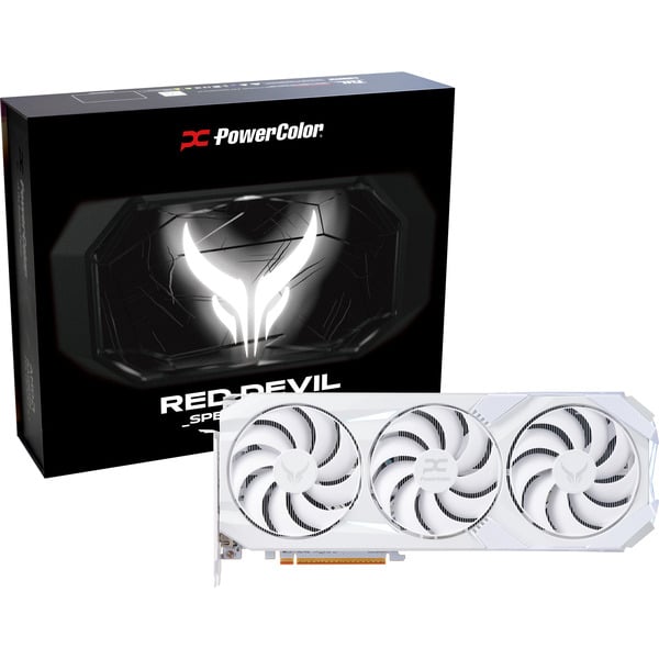PowerColor Radeon RX 9070 XT Red Devil Spectral White 16GB GDDR6