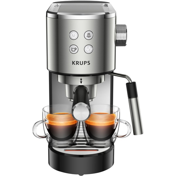 Krups XP442C espressomachine Roestvrij staal/zwart