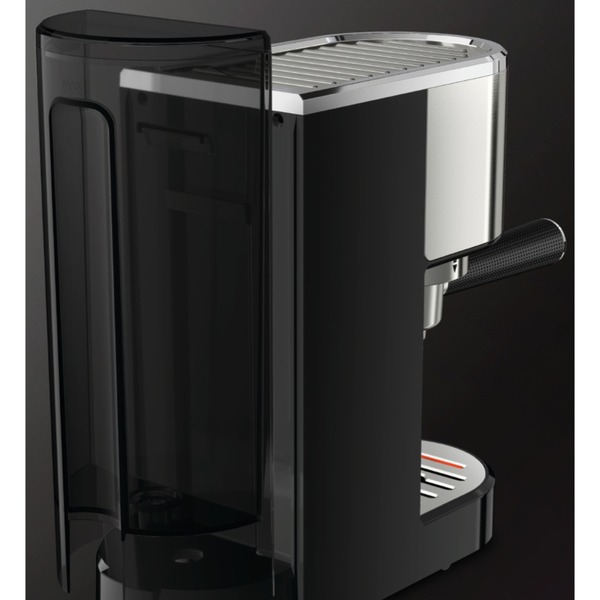 Krups Virtuoso XP442C espressomachine Roestvrij staal/zwart