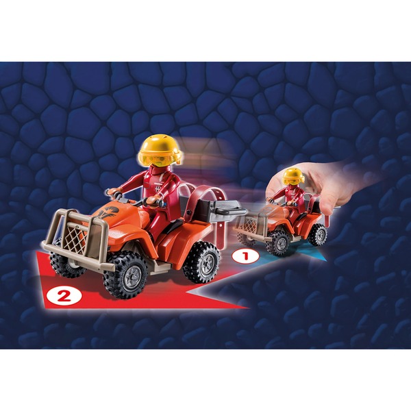 PLAYMOBIL Dragons: Nine Realms Icaris ATV & Phil Figure Playset With Terrible Terror Dragon - View #7