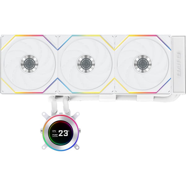 Lian Li HydroShift II LCD-C 360TL wireless waterkoeling Wit