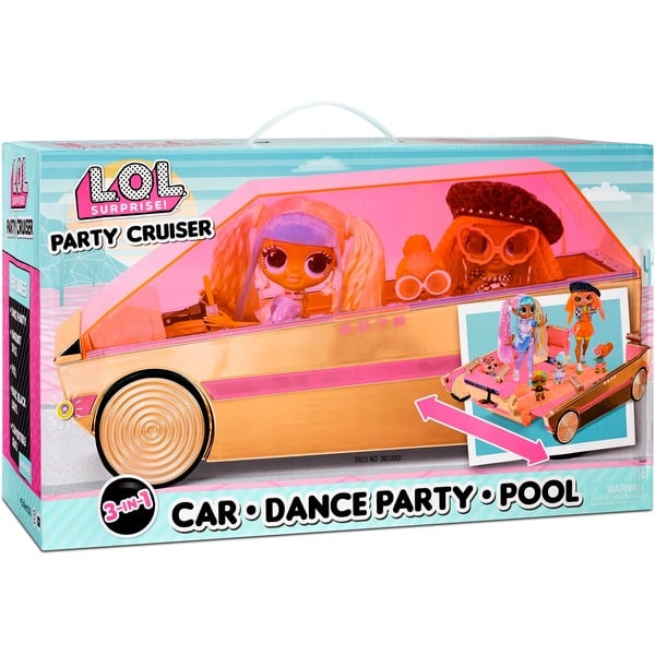MGA Entertainment L.O.L. Surprise 3 in 1 Party Cruiser