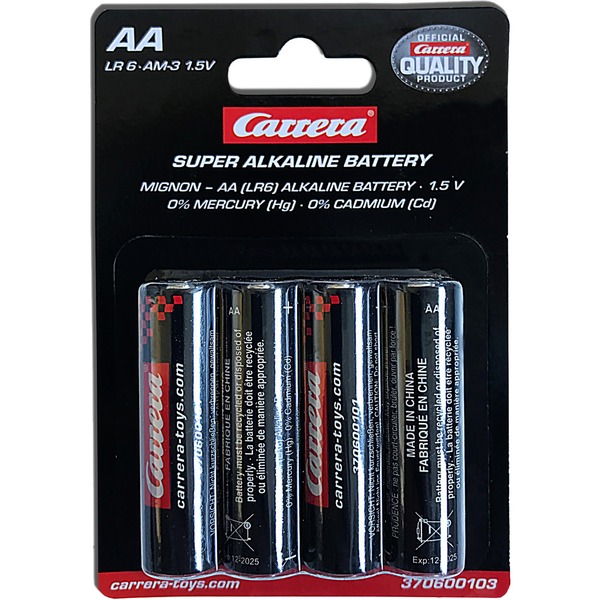 Knipperen Moskee Inspiratie Carrera AA Alkaline batterijen (Tk) 8x AA (Mignon)
