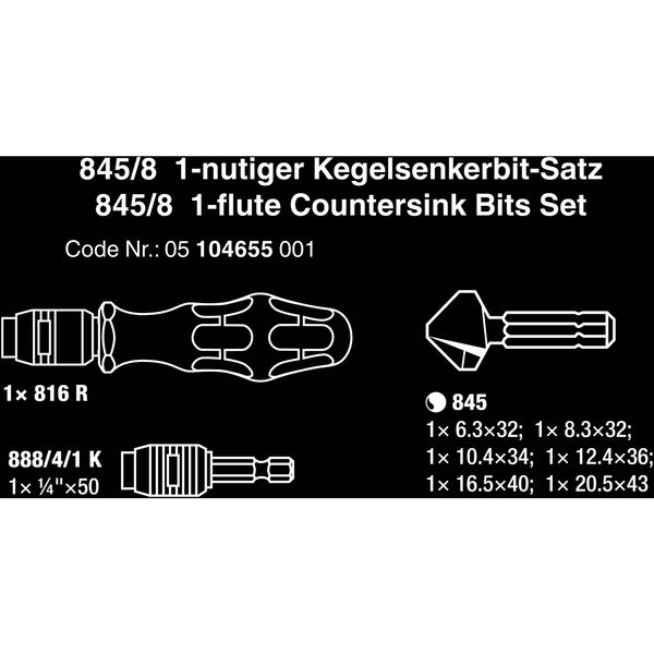 Wera Steckschlüssel Bit Einsatz Set 5 tlg ab 37,40 € | Preisvergleich bei