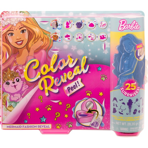 color reveal barbie
