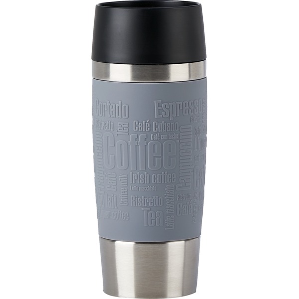 Emsa Travel Mug Classic Thermosbeker Grijs/roestvrij staal, 0,36 Liter