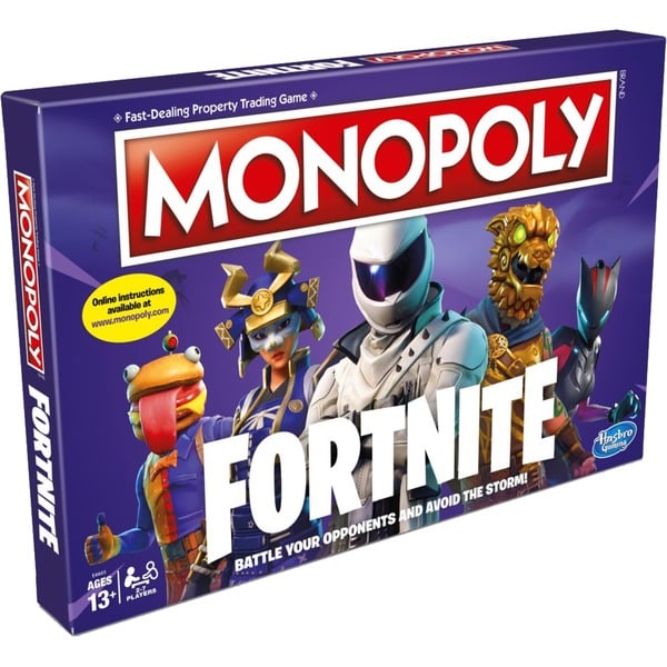 Hasbro Games Monopoly - Fortnite Bordspel Engels, 2 7 spelers, 60 minuten, Vanaf 13 jaar