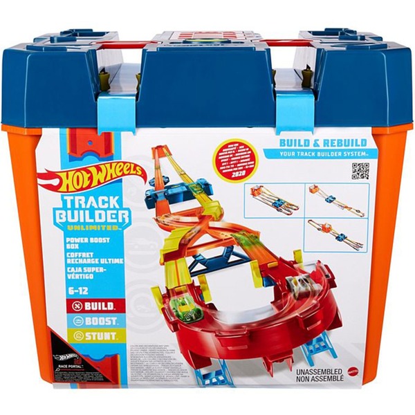 A hot wheel track outlet