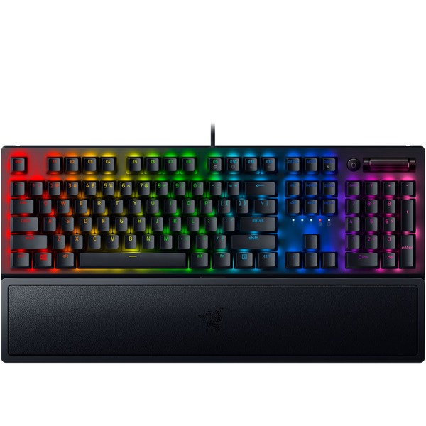 Beginner klok Maria Razer BlackWidow V3, gaming toetsenbord Zwart, US lay-out, Razer Yellow,  RGB leds, Doubleshot ABS