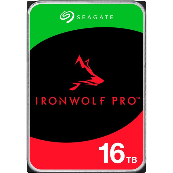 Seagate IronWolf Pro 16TB HDD 4個 Seagate IronWolf Pro 16 TB harde schijf ST16000NT001, SATA/600, 24/7