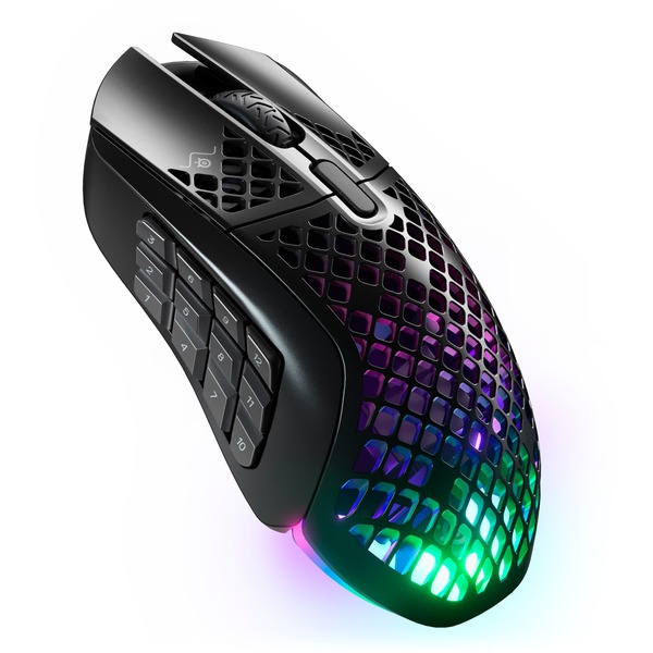 SteelSeries Aerox 9 Wireless ブラック SteelSeries Aerox 9 Wireless gaming muis Zwart, 100 - 18.000 CPI