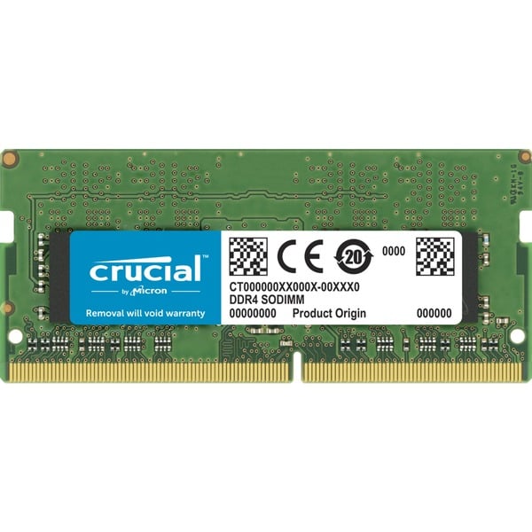Crucial DDR4-3200 16GB×1 Crucial 16 GB DDR4-3200 (1x 16 GB) laptopgeheugen CT16G4SFRA32A