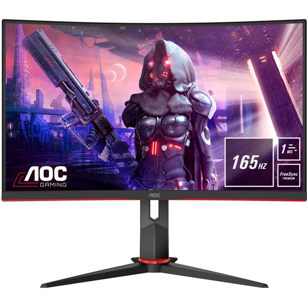 Aoc C27g2u 27 Curved Gaming Monitor Zwart Rood 2x Hdmi Displayport Vga 4x Usb A 3 2 Aoc C27g2u 27 Curved Gaming Monitor Zwart Rood 2x Hdmi Displayport Vga 4x Usb A 3 2
