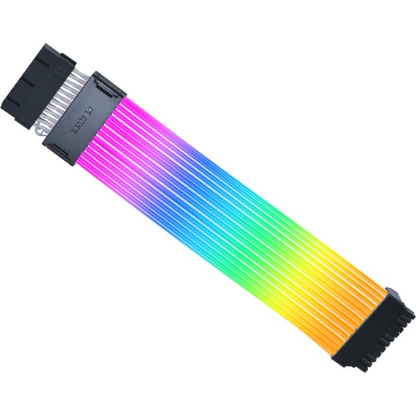 その他 Lian Li Strimer Wireless 24P RGB Lian Li Strimer Wireless PW24-1W-T - 24-pin RGB verlengkabel