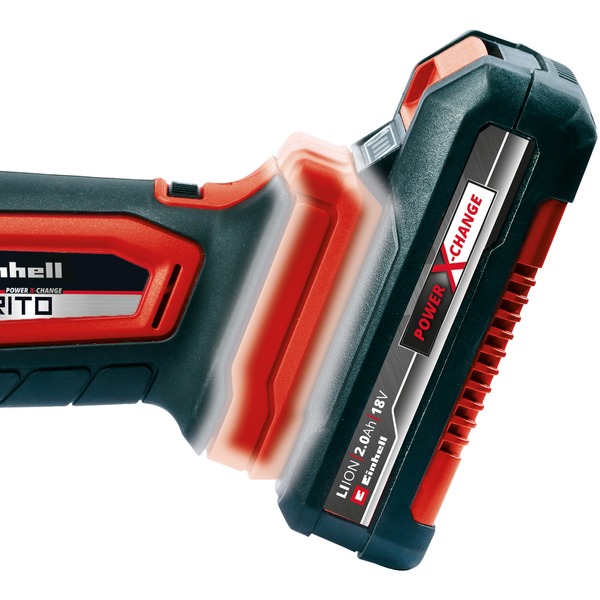 Einhell Multitool VARRITO multifunctioneel gereedschap Rood/zwart, Accu