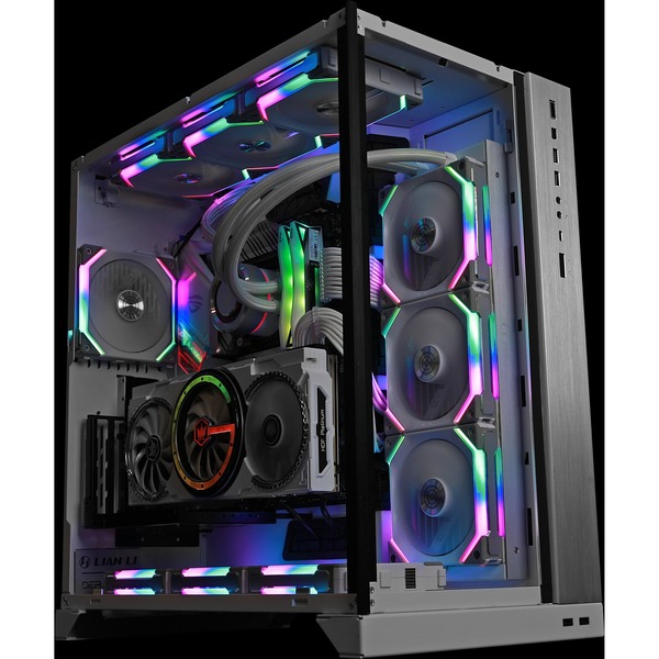 Lian Li UNI FAN SL120 Triple Pack case fan Wit, RGB leds, 4pins PWM