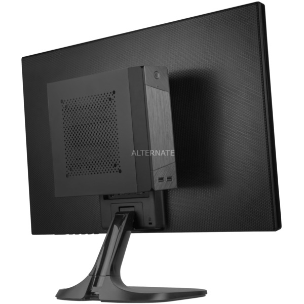 SilverStone Milo 10 SSTML10B behuizing Zwart, USB 3.0