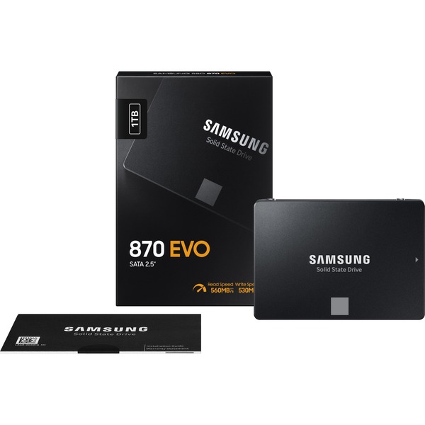 Samsung 870 EVO, 1 TB SSD MZ-77E1T0B/EU, SATA/600