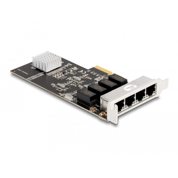 PCI Express x4 Card 4 x RJ45 Gigabit LAN netwerkadapter