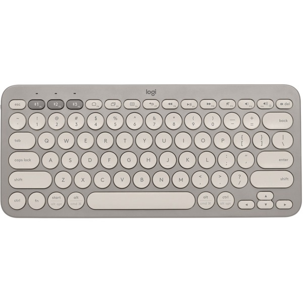 Gemeenten naaien Senaat Logitech K380 Multi-Device Bluetooth Draadloos keyboard, toetsenbord beige,  US lay-out, Bluetooth