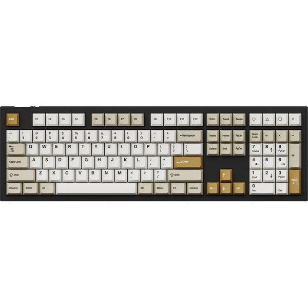 Keychron Cherry Profile DoubleShot PBT Full KeycapSet Camel keycaps