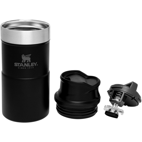Stanley PMI Classic TriggerAction Travel Mug 0.25L thermosbeker Zwart
