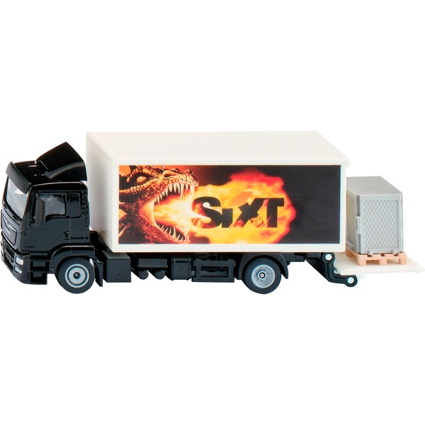 Super - MAN LKW vrachtwagen met gesloten opbouw en laadklep Modelvoertuig