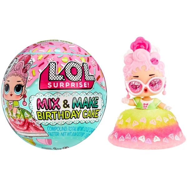 MGA Entertainment L.O.L. Surprise Mix Make Birthday Cake Speelfiguur Assortiment product