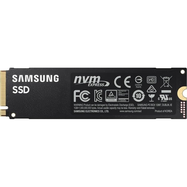 Samsung 980 PRO, 1 TB SSD MZ-V8P1T0BW, PCIe Gen 4.0 x4, NVMe 1.3c